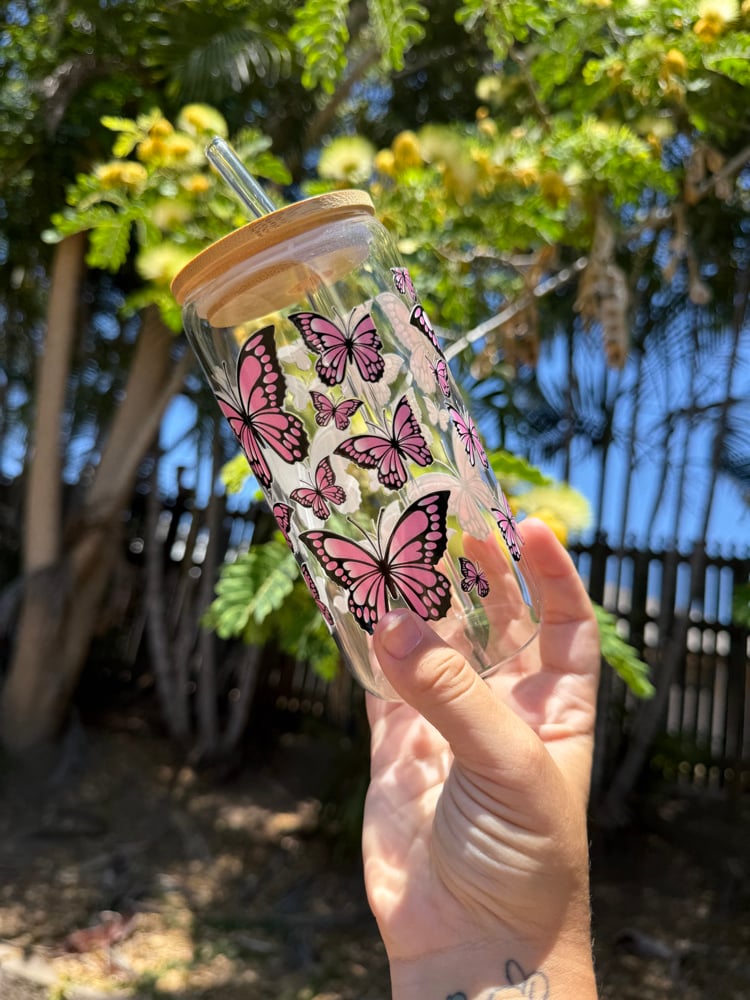 Image of Pink Butterflies