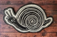 Image 2 of Snail Woodcut