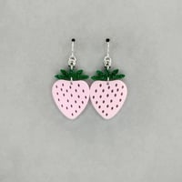 Image 2 of Sweet Strawberry Earrings
