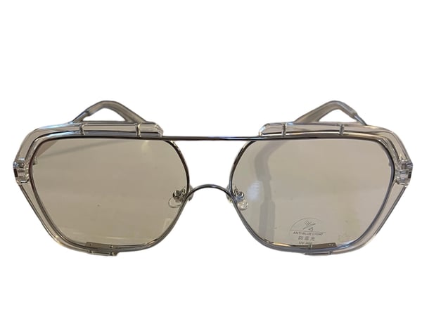 Image of CH clear/silver aviator