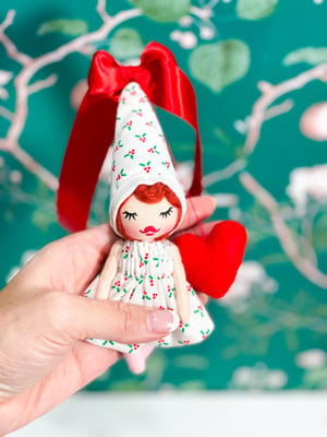 Image of ORNAMENT ELF ART DOLL #9