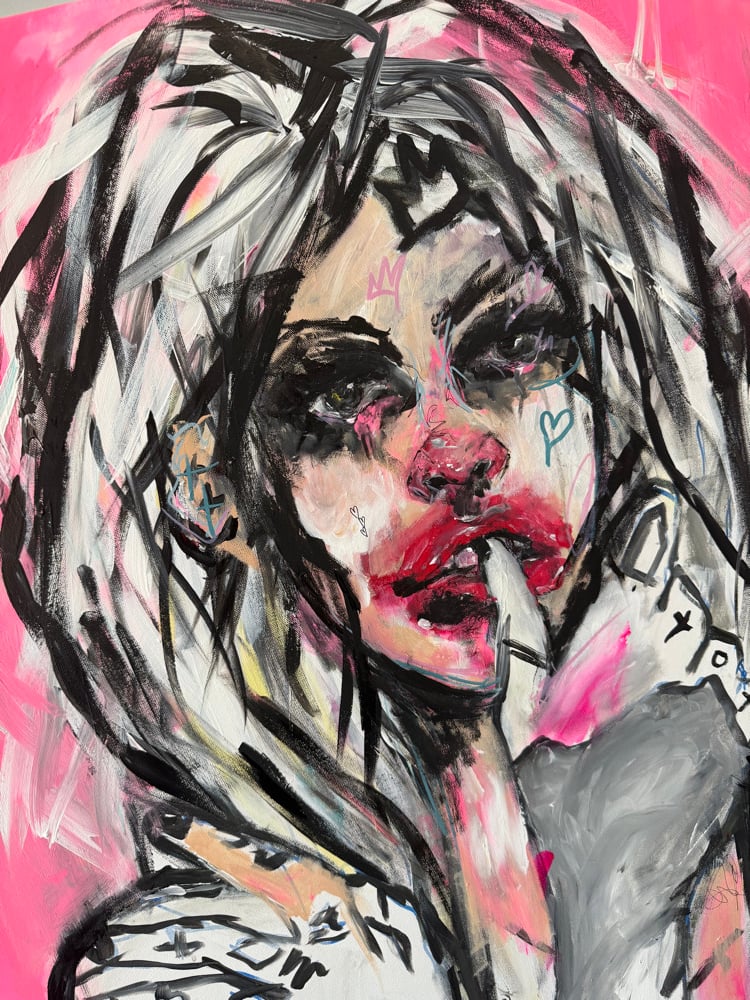 Image of Unfinished Business Original Painting 