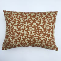 Image 1 of Clover Rectangle Cushion - Cotton/linen Mix