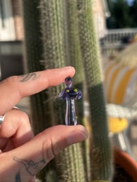 Image 1 of “fiona’s diner” mushroom pendant