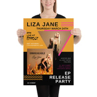 Liza Jane EP Release Party - 18x24 Poster