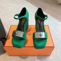 Image 20 of Hermes Kelly Wedge