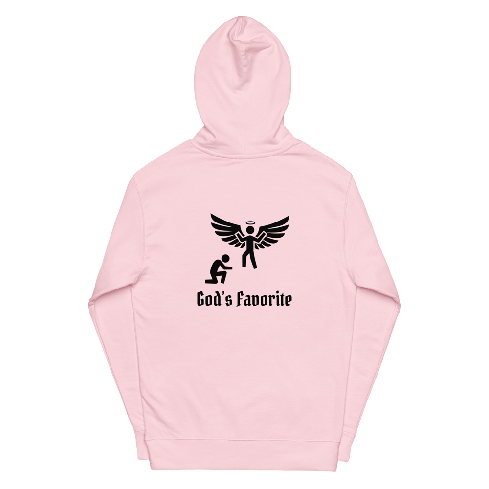 God's Favorite Hoodie (Black Print)