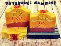 Image 1 of Patchouli Sunrise Goat Milk Soap
