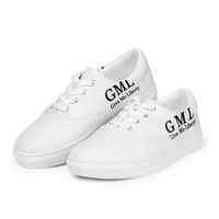 Image 3 of Women’s lace-up canvas shoes