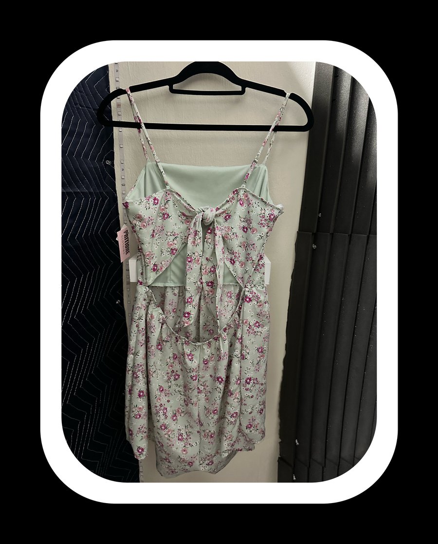 Image of Backless you knotted romper