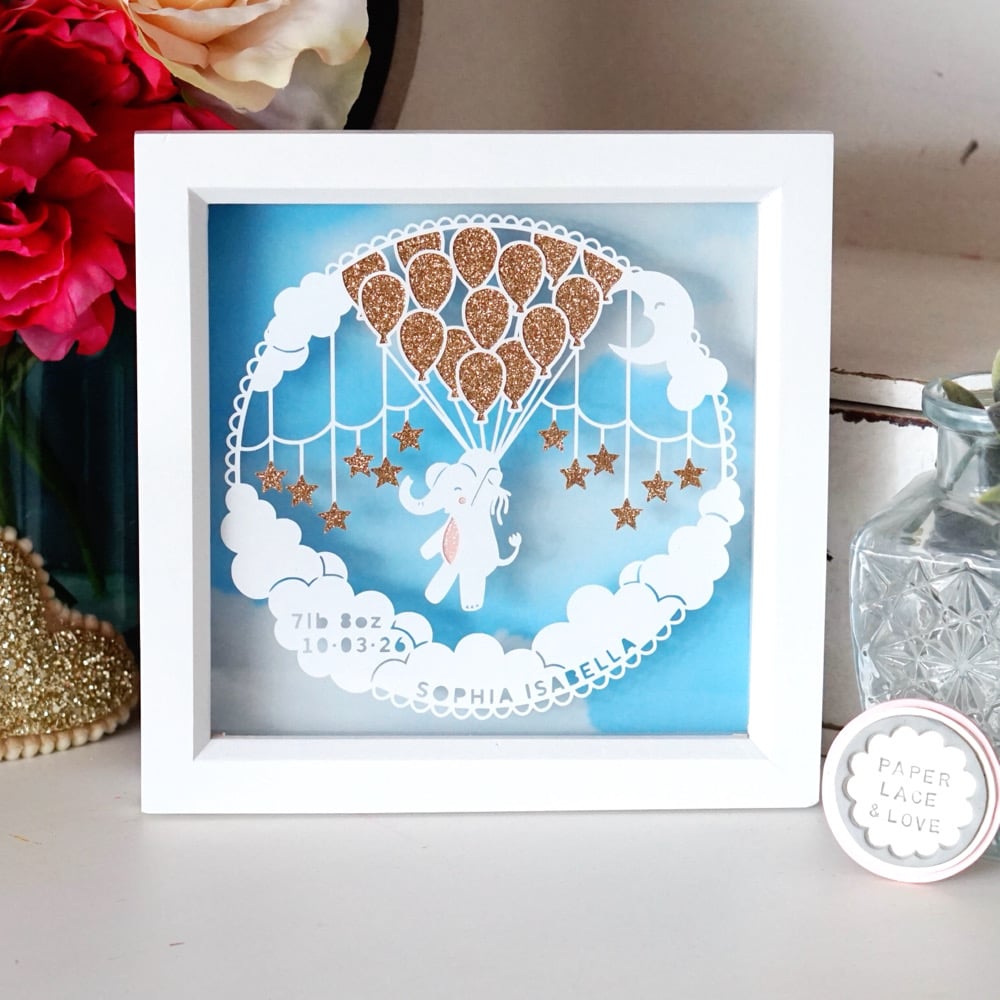 Image of Personalised Dreamy Elephant