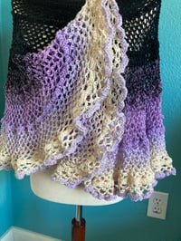 Image 2 of Boho Poncho Black Orchid