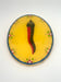 Image of Cornicello Oval Yellow 20cm