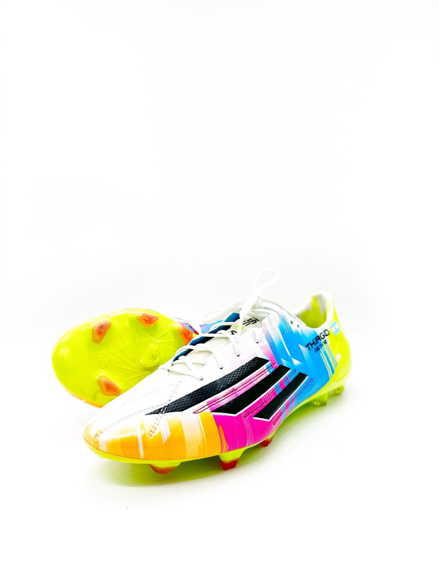Image of Adidas F50 Adizero FG MESSI MATCH WORN