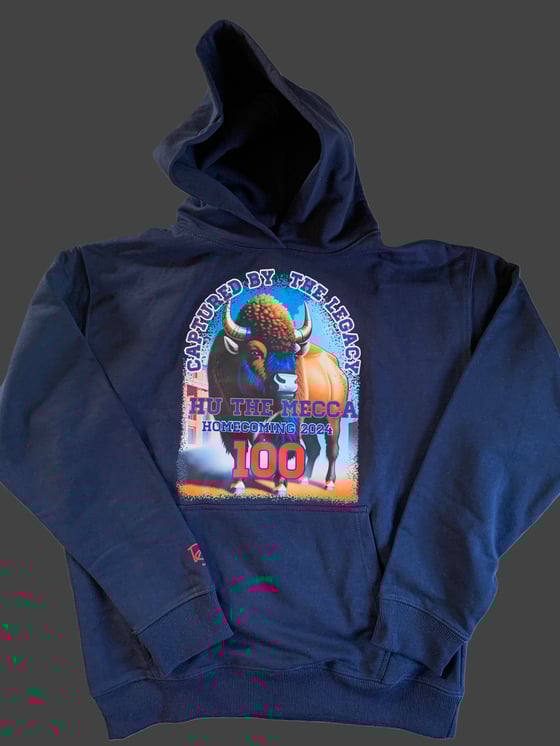 Image of HU Capture the Legacy 100 Anniversary 100 Cotton Red or Blue Hoodie