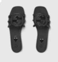 Image 1 of G Black Sandals