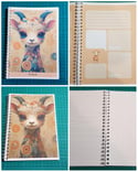 Cute Goat Notebook spiral 