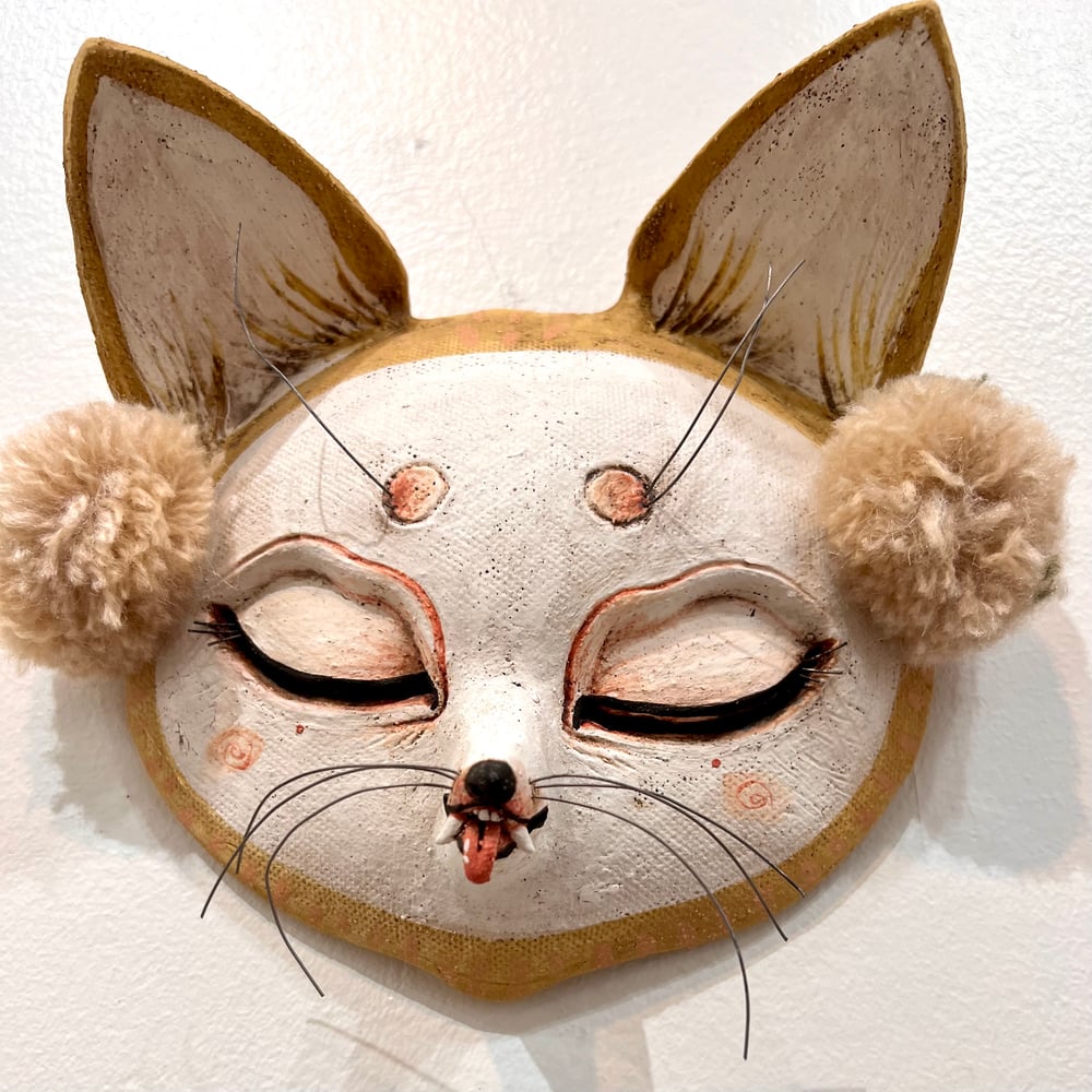 Image of Kitsune Amoureuse Mask- Eugenie Debailleux