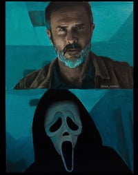 Dewey vs. Ghostface 8.5x11 print 