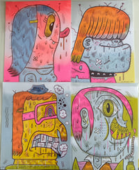 Image 1 of 4 Limited Edition Risograph Print Set S&N