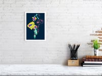 Image 3 of hanging flower graphic