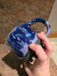 Image 7 of Blue / Purple Mugs with Black Feet