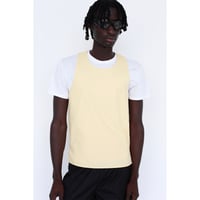 Image 1 of ANM260016 POPLIN SHIRT VEST YELLOW 