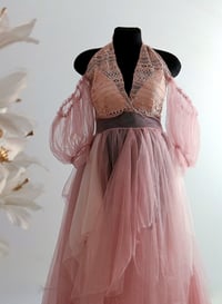 Image 2 of Photoshooting tulle dress Elvina | size S-M-L | rose