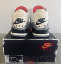 Image 5 of Jordan 3 Retro White Cement Reimagined size 12