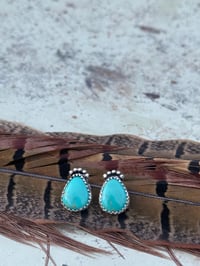 Image 2 of Sage Creek Turquoise Studs