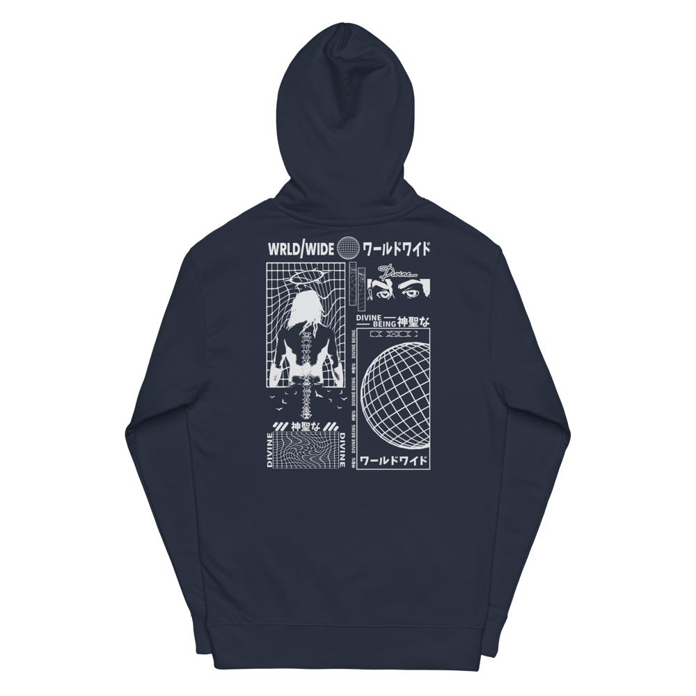 WORLDWIDE DIVINE Hoodie (White Print)