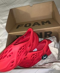 Red Foam Runners