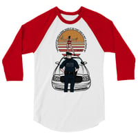 Image 1 of "Worcester has a dome" baseball tee