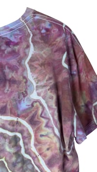 Image 8 of S Crop Tee in Earthy Geode Ice Dye