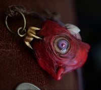 Image 16 of Egg of the King Toothy pendant, OOAK,
