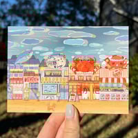 Image 1 of Seafood Shop Art Print 