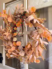 Image 1 of Rust Foliage & Berry Wreath