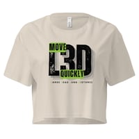 Image 3 of L 3 D crop top