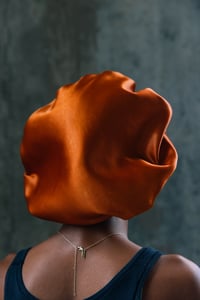 Image 3 of "GINGER"LUXURY SATIN BONNET 