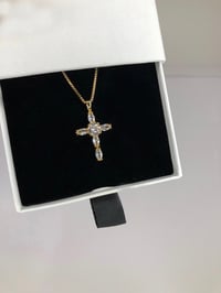 Image 1 of “Grande” Cross necklace 