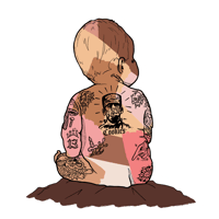 Image 3 of Elevated East Co. Hoodie ( Tattoo Baby )