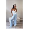 baby Blue Stripped Trousers 