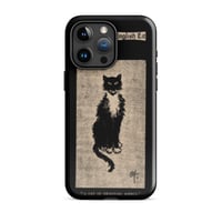 Image 1 of Cat of Demoniac Aspect iPhone® Case