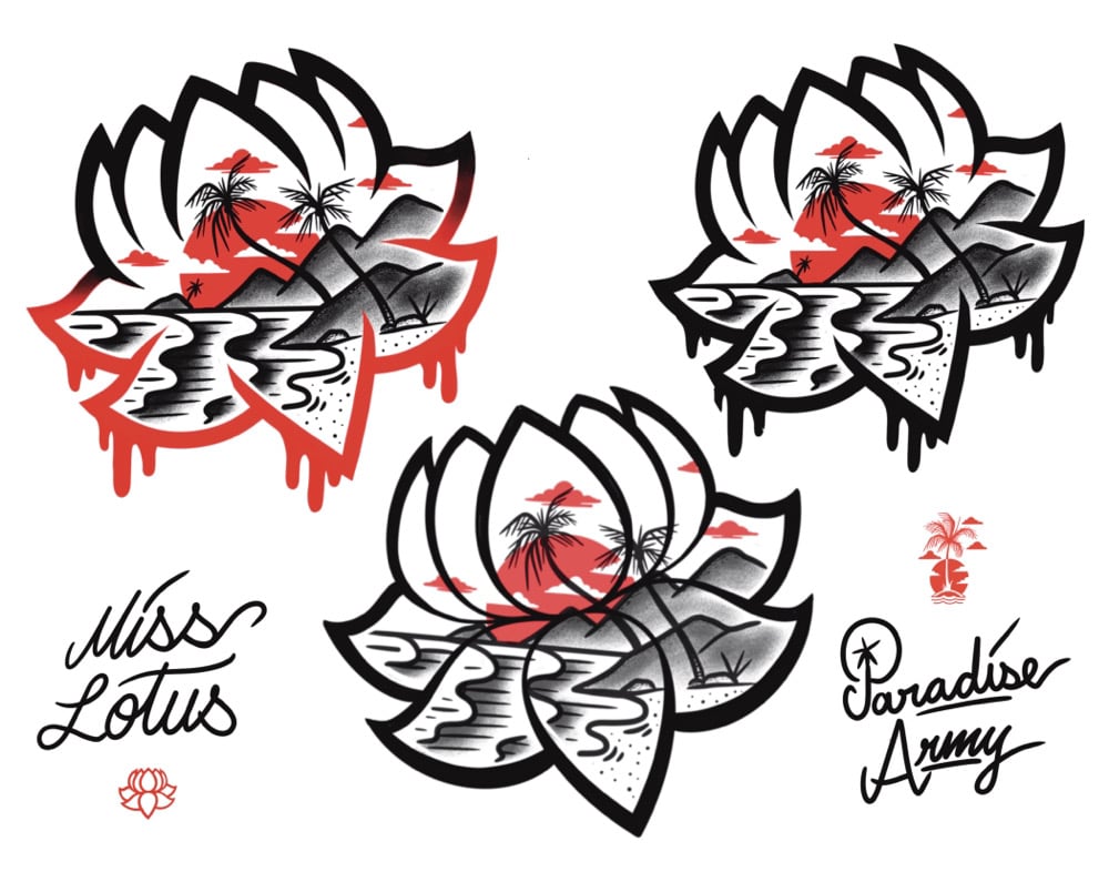 Image of Lotus Army print