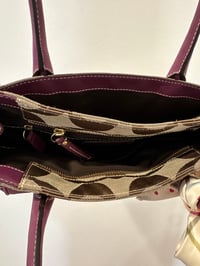 Image 5 of Vintage Coach Signature Hamptons Handbag