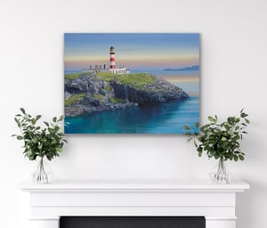 Image of Scalpay Harris lighthouse giclee print