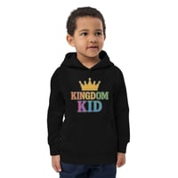 Image 4 of I Can I Am Kingdom Kid Be The Light Kids eco hoodie
