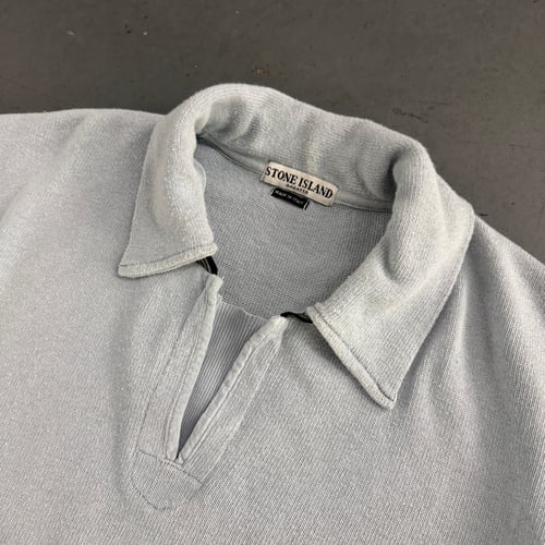 Image of SS 2005 Stone Island Collared Sweatshirt, size XL