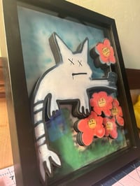 Image 3 of White Bandit Shadow Box