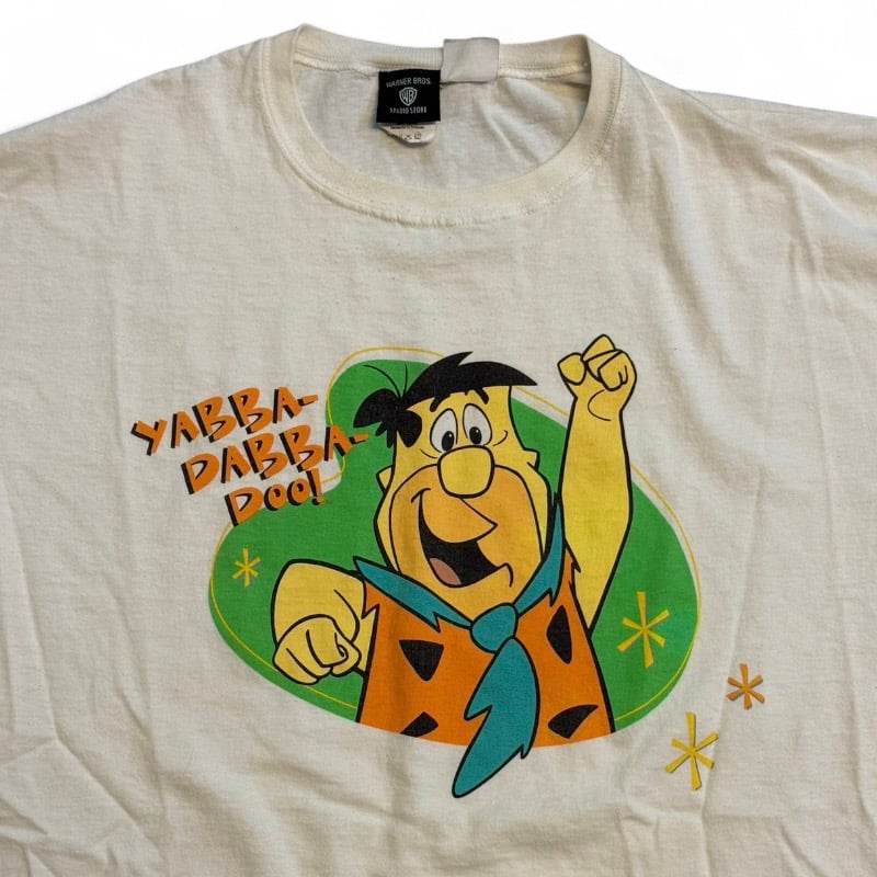 Image of 19990s Flintstones Fred Yabba Danna Doo Graphic Tee (XL)